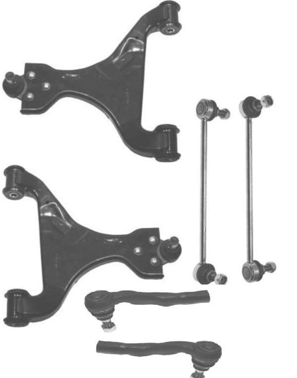 FOR MERCEDES VITO VIANO W639 109 111 115 120 WISHBONE ARMS TRACK ROD ENDS LINK2 