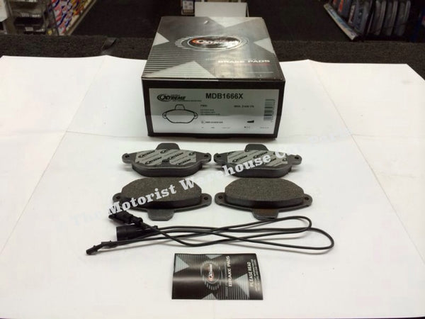  FOR FIAT PUNTO 500 FORD KA 1.2  MINTEX  XTREME BRAKE PADS MDB1666