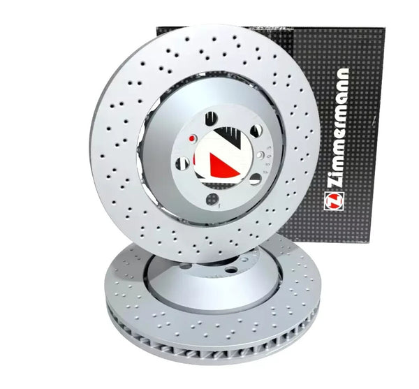 PORSCHE  997 GT3 RS 2009-12 ZIMMERMAN PERFORMANCE FRONT DRILLE DBRAKE DISC