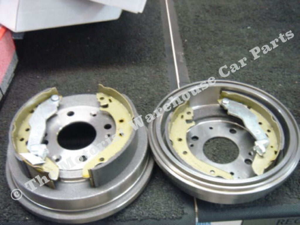 FOR ROVER MG ZS ZR 45 25 214 216 2 REAR BRAKE DRUM BRAKE SHOES SET