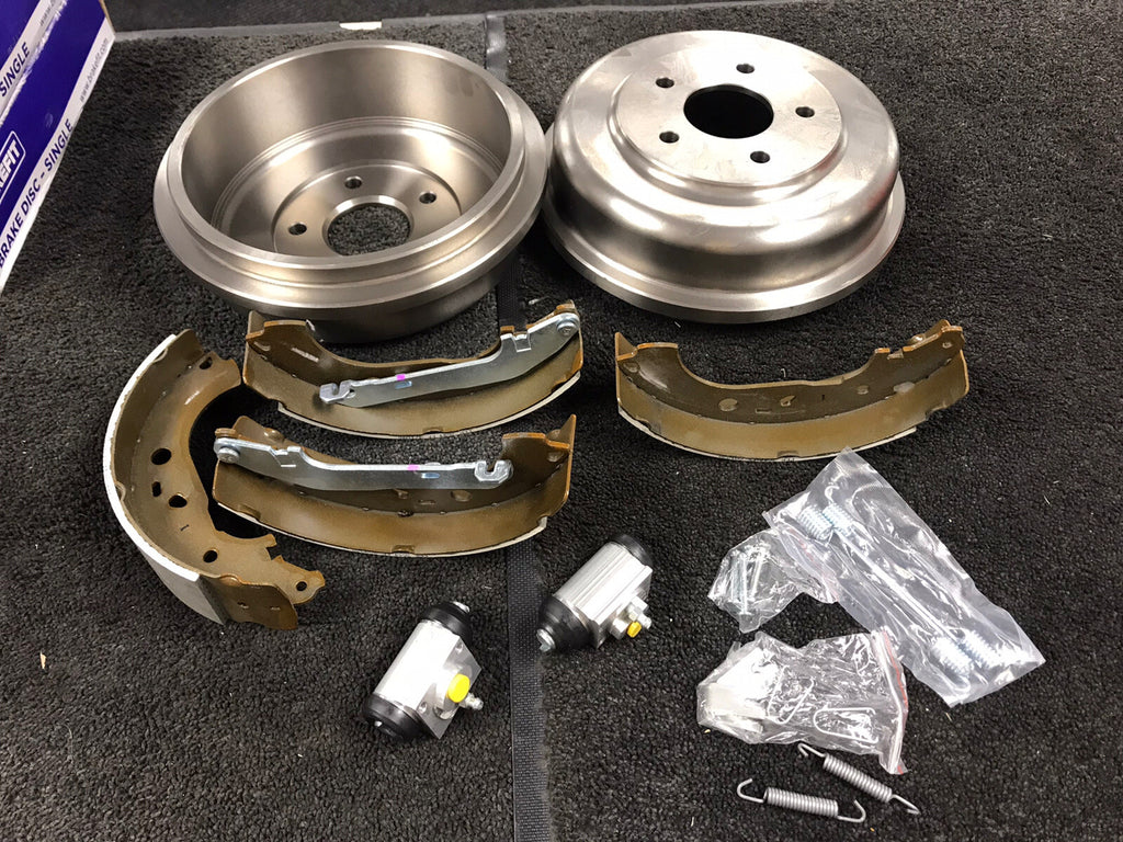TRANSIT CONNECT 1.8TDDI TDCI TOURNEO REAR BRAKE DRUM BRAKE SHOE FITTING CYLINDER
