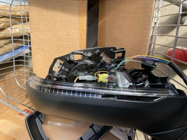 AUDI Q7 4M 2016-2021 RH OS DOOR MIRROR ASSEMBLY 4M2857410G9B9 GENUINE NEW