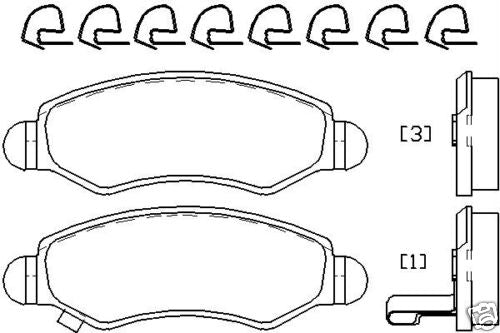 FIT FOR SUZUKI IGNIS 1.3 1.5 03> MINTEX FRONT BRAKE PADS