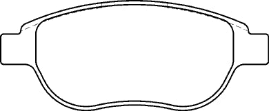 CITROEN  XSARA PICASSO MINTEX BRAKE PADS BOSCH WITH ESP