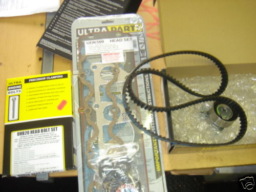 VAUXHALL CAVALIER ASTRA FRONTERA 20SE 20NE C20NE HEAD GASKE BOLT TIMINBELT WPUMP