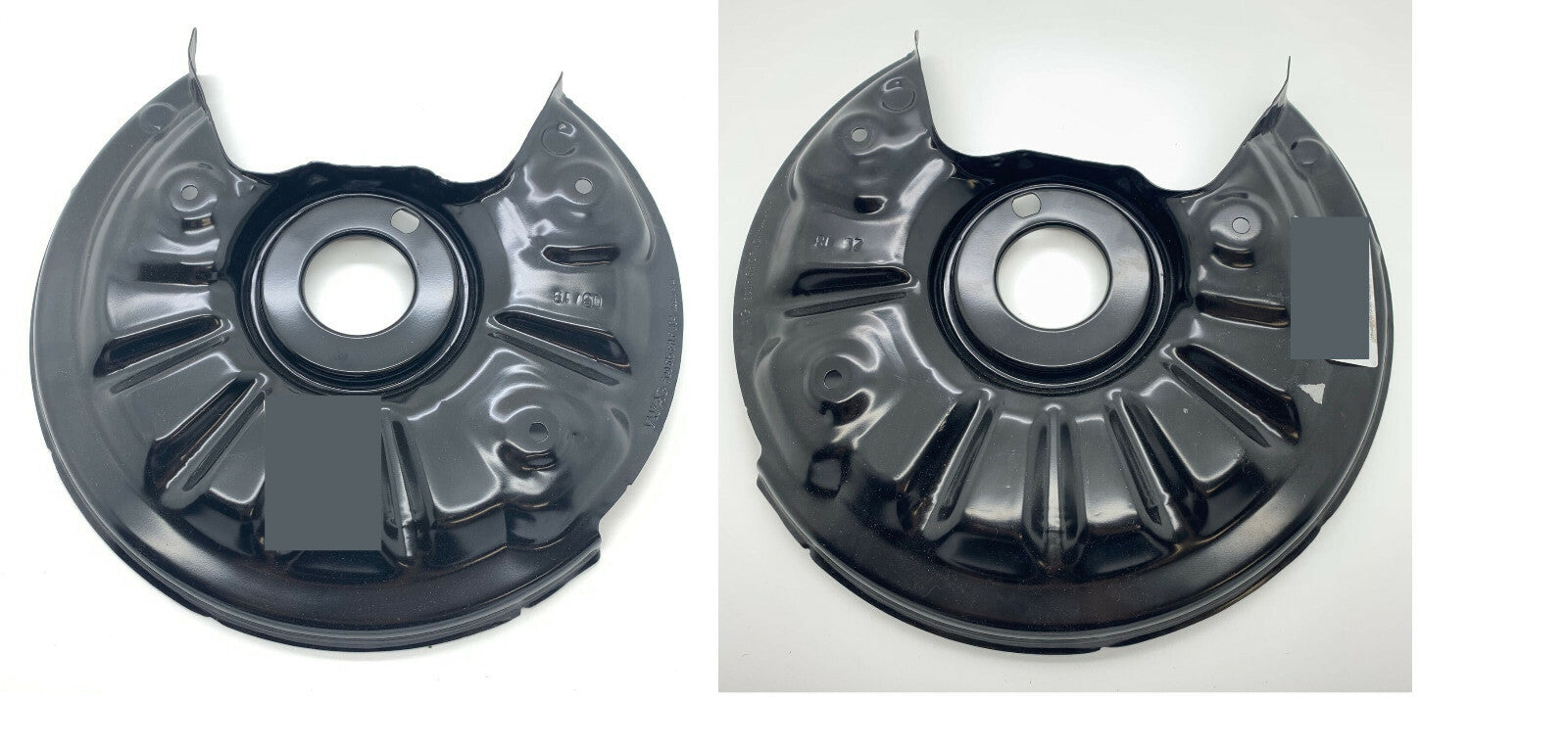 2 X GOLF Rear  Brake Disc Splash Shield Cover Plate 5Q0 615 612 H  5Q0 615 611 