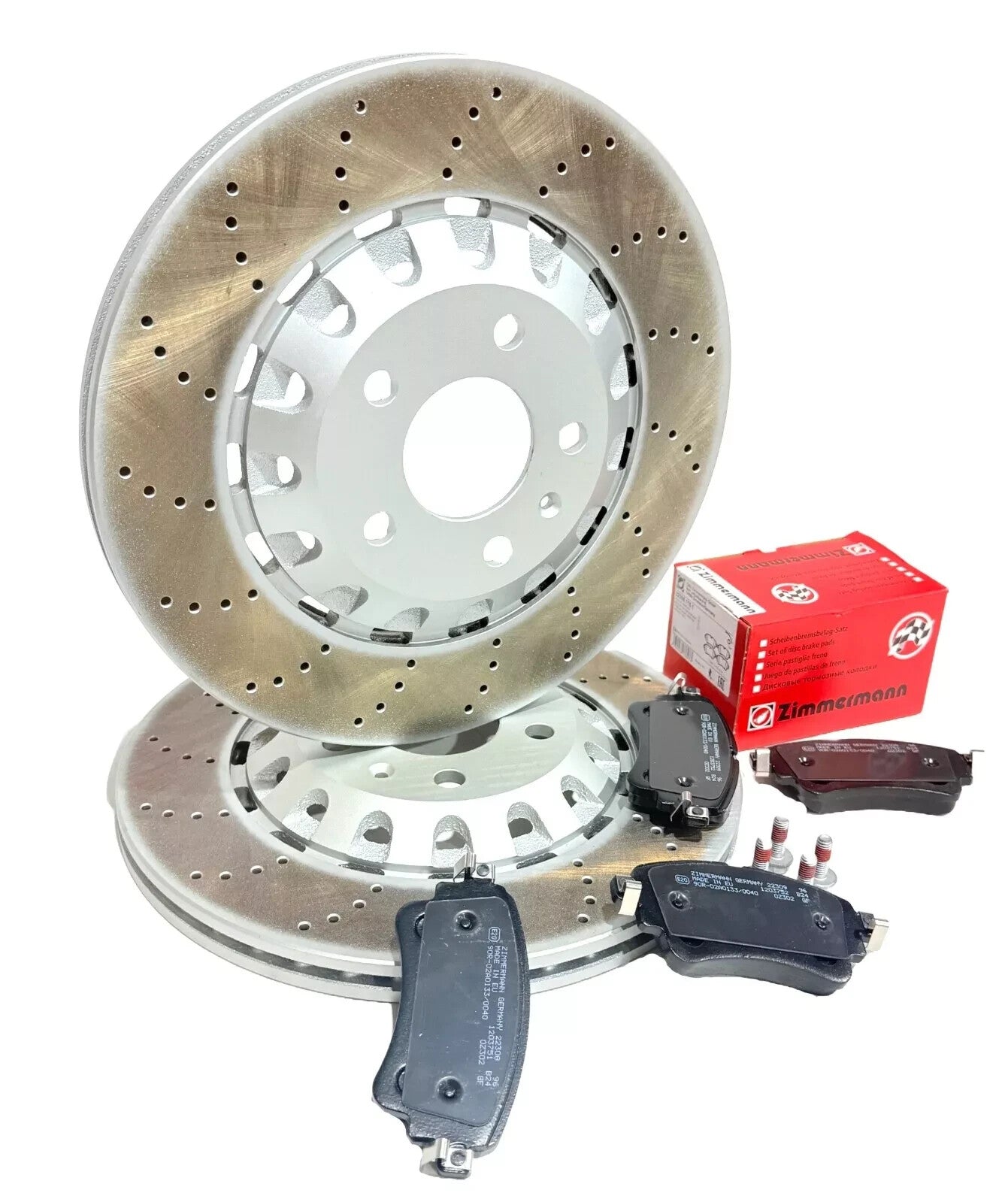 AUDI RS5 B9 2018-2024 PERFORMANCE REAR DRILLED BRAKE DISC BRAKE PADS