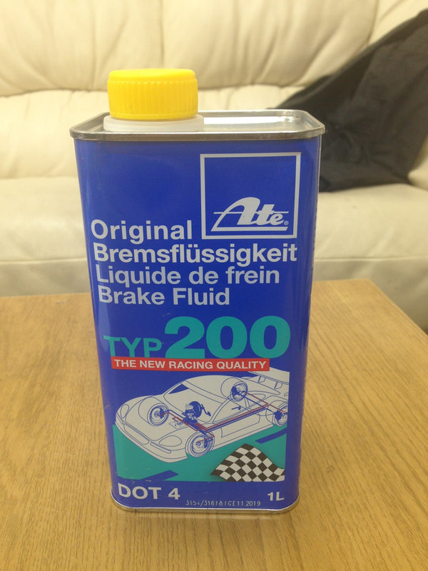 ATE SUPER TYPE 200 RACING BRAKE FLUID DOT4 DOT 4 1 LITRE 1L