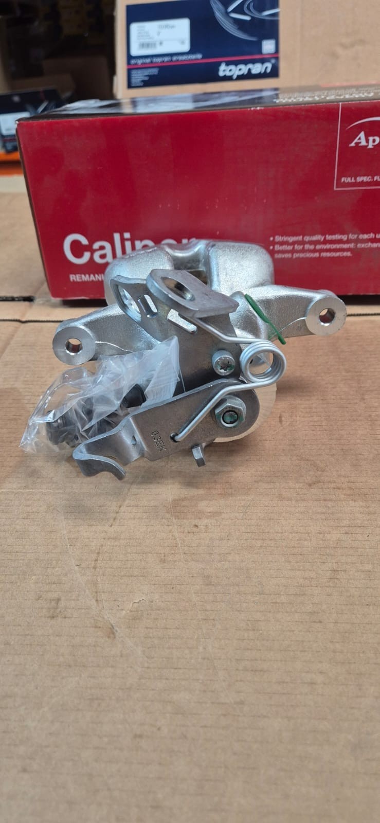 REAR NS LH BRAKE CALIPER FITS AUDI A3 8P TT 8J ALTEA 5P LEON VW EOS 282MM DISCS