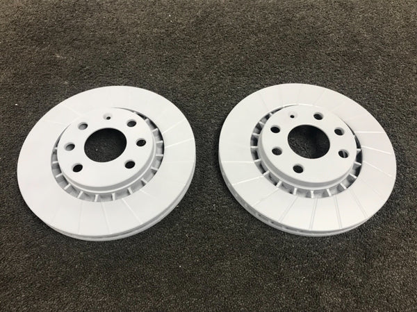 ASTRA 2.0 2.0GTE 16v FRONT GROOVED BRAKE DISCS 256mm