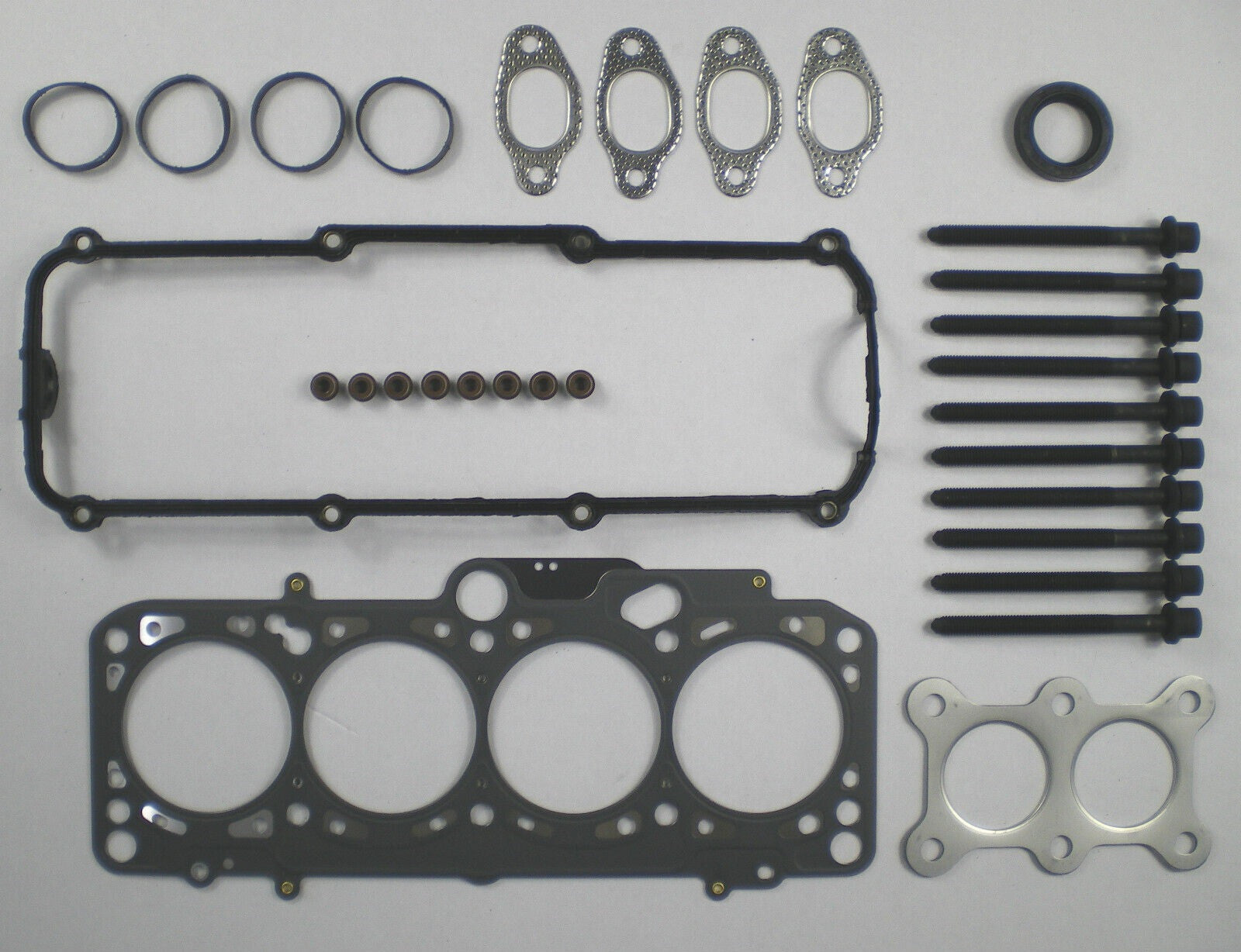 HEAD GASKET SET BOLTS A3 BORA GOLF BEETLE OCTAVIA 1.6 8V AYD AVU BFQ AUR BSE BFS
