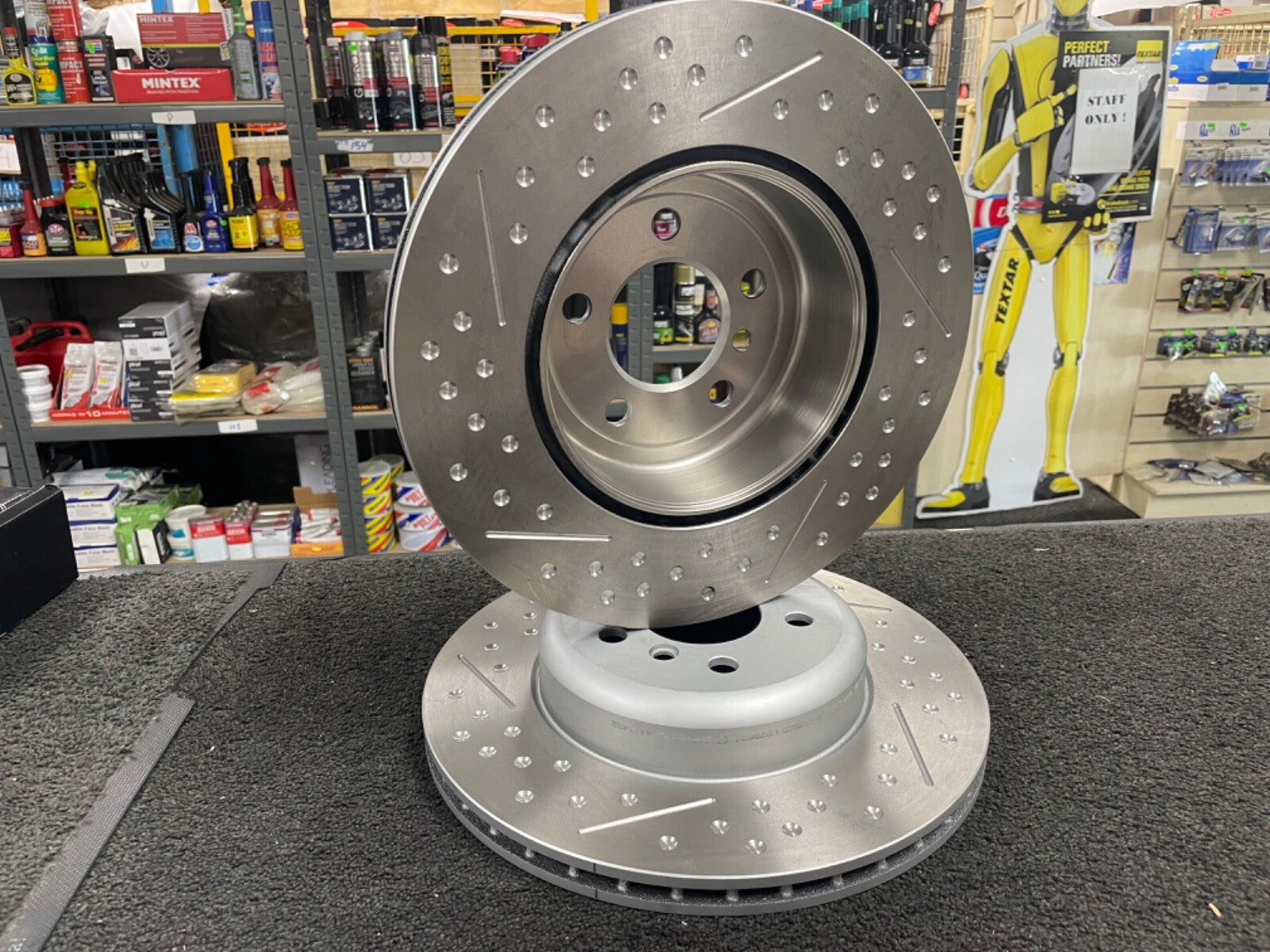 FOR BMW 3 SERIES  F30 F31 F32 F33 F34 F36  345MM REAR DISCS 185mm center