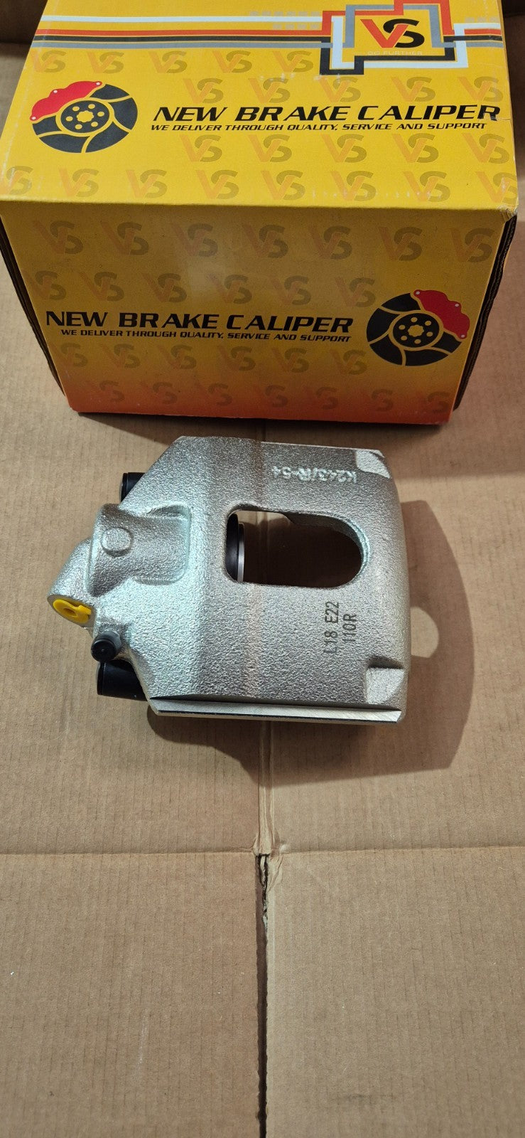 FRONT OS RH BRAKE CALIPER FOR FIESTA MK6 KA PUMA MAZDA 258M DISC