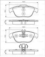 FOR C 220 CDI BlueEFFICIENCY BRAKE DISCS CROSS DRILLED AND BRAKE PADS REAR 