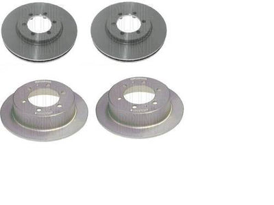 SSANGYONG DAEWOO MUSSO KORANDO2 FRONT BRAKE DISC 2 REAR BRAKE DISCS