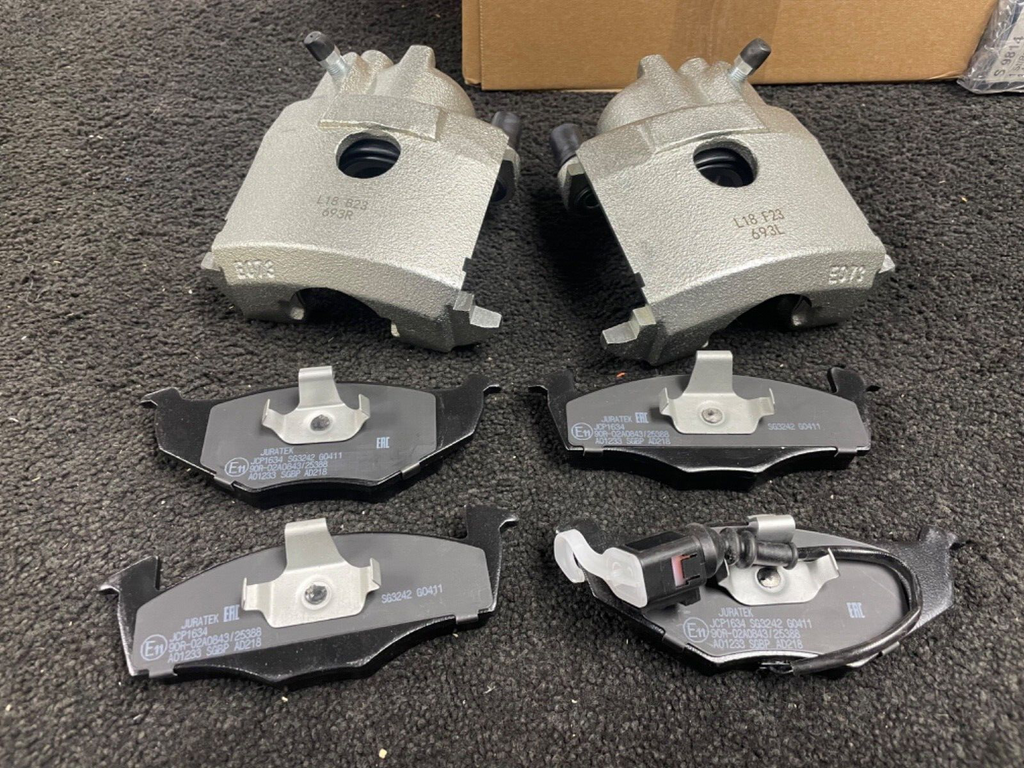 FOR FABIA LEVEL 1 HTP (MK2 (Typ 5J))   FRONT BRAKE PADS AND CALIPERS