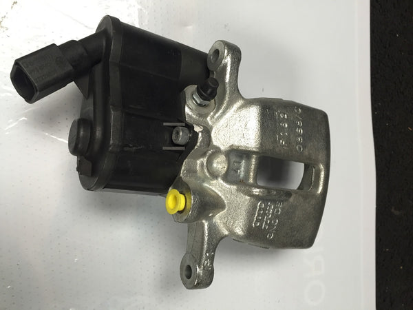 REAR BRAKE CALIPER MOTOR LH SIDE AUDI A6 C6 TDi TFSi 41MM SOLID DISC OE 