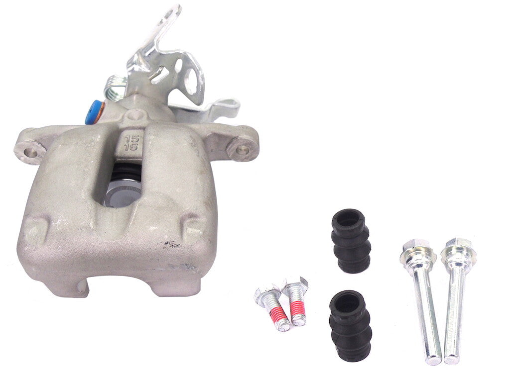 REAR BRAKE CALIPER +SLIDER PINS LH GOLF MK5 R32 AUDI A3 S3 TT EOS 8J QUATTRO 3.2