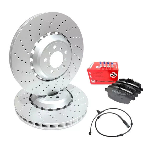 BMW M5 M6 (2010-2018) 2 REAR BRAKE DISCS REAR BRAKE PADS OEM GERMANY