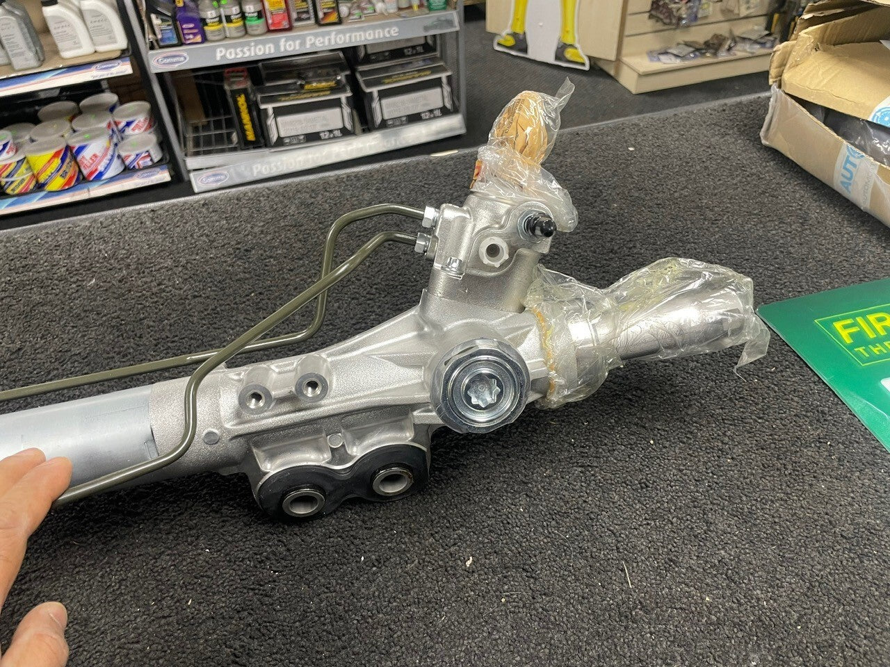 FOR NISSAN NAVARA D40 PATHFINDER 2.5 3.0DCi  LHD POWER STEERING RACK GENUINE NEW