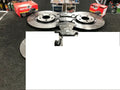 AUDI S1 2.0 QUATTRO BRAKE DISCS CROSS DRILLED GROOVED FRONT 310mm 5x100
