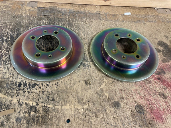 FOR HYUNDAI COUPE ELANTRA REAR BRAKE DISCS ADG04314