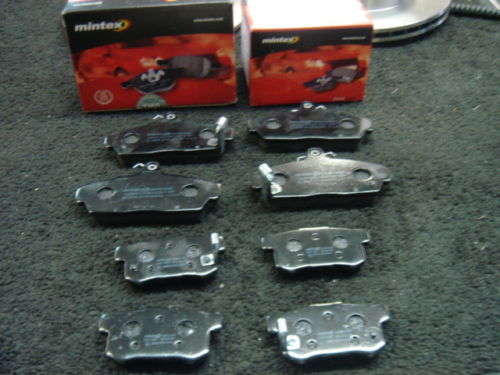 FOR HONDA CIVIC EP2 1.6 1.7 01-05 BRAKE PADS MINTEX FRONT REAR BRAKE PADS