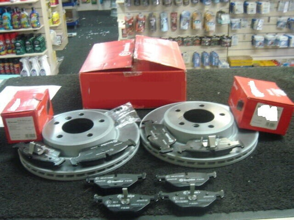 BMW 320D E90 BOSCH FRONT BRAKE DISC FRONT BRAKE PADS REAR BRAKE PADS 