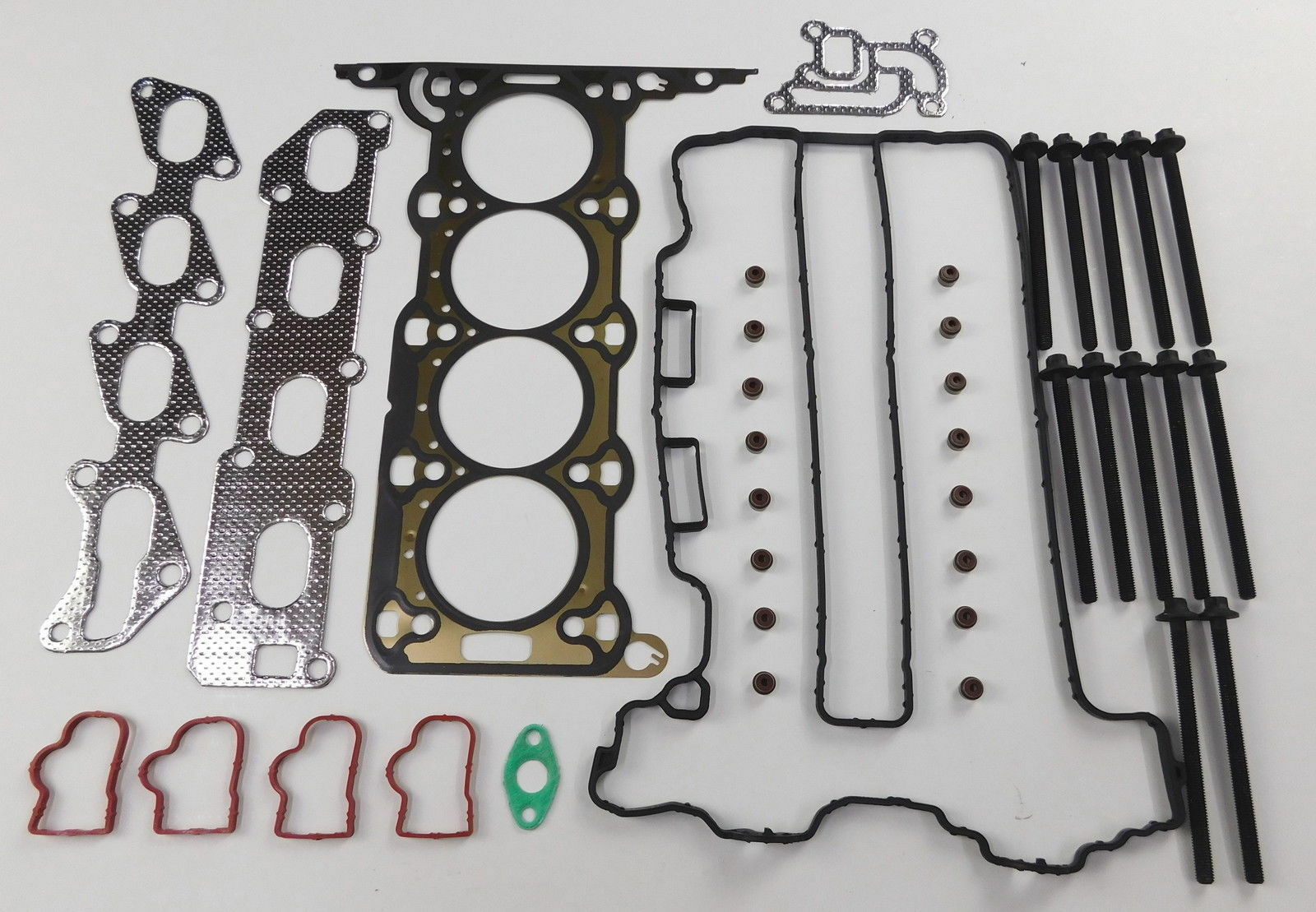 FOR VAUXHALL CORSA 1.2 1.4 Z12XEP Z14XEP HEAD GASKET SET BOLT TIMING CHAIN KIT