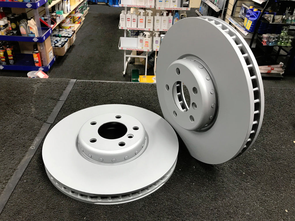 ORIGINAL OE TEXTAR FRONT BRAKE DISCS BMW 5 6 SERIES E60 E61 E63 E64 92141825