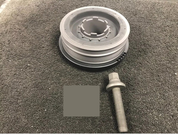 BMW 520D E60 318D 320D E46 E90 E91 CRANKSHAFT VIBRATION DAMPER PULLEY + BOLT