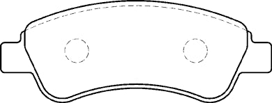  CITROEN  XSARA PICASSO MINTEX BRAKE PADS BOSCH  NO ESP