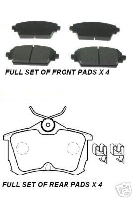 FOR HONDA ACCORD FRONT REAR BRAKE PADS 1998>  FULL SET NEW