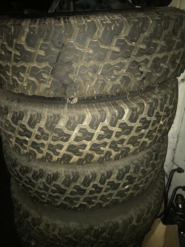 4 DEFENDER STEEL WHEELS WITH COOPER DISCOVERER  TYRES 205 80  R16 M/S