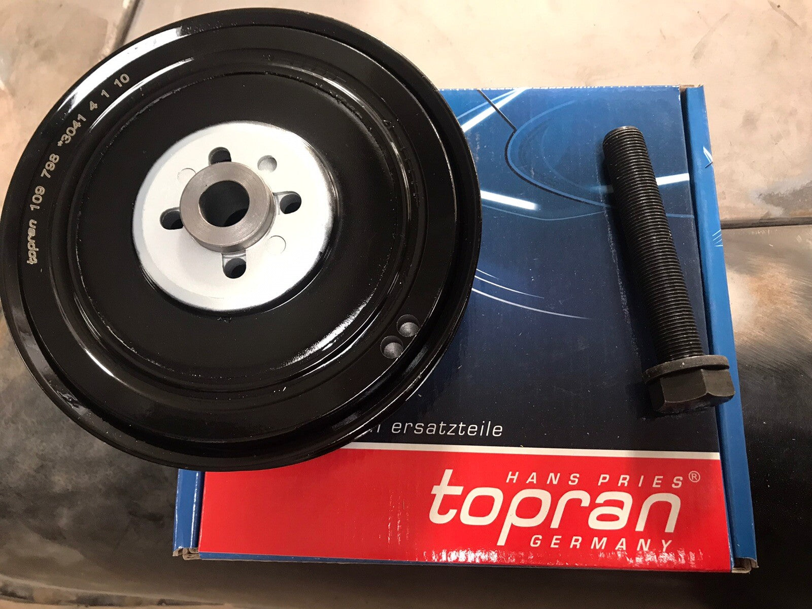 VW CRAFTER 2.5TDi BlueTDi LT 2.5TDi CRANKSHAFT DAMPER PULLEY VIBRATION DAMPER