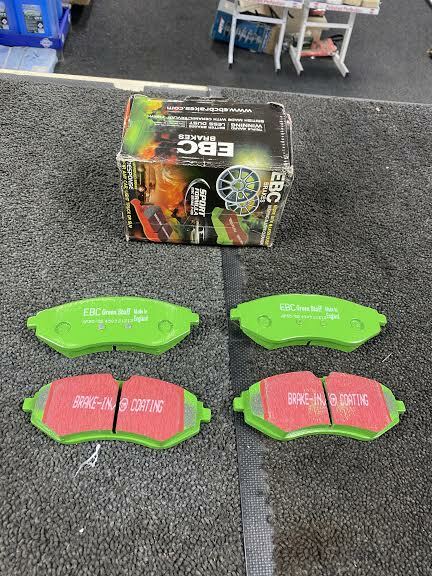 FOR CHEVROLET AVEO 1.2 /DAEWOO KALOS 1.4 /PROTON SAVVY 1.2 EBC GREEN STUFF