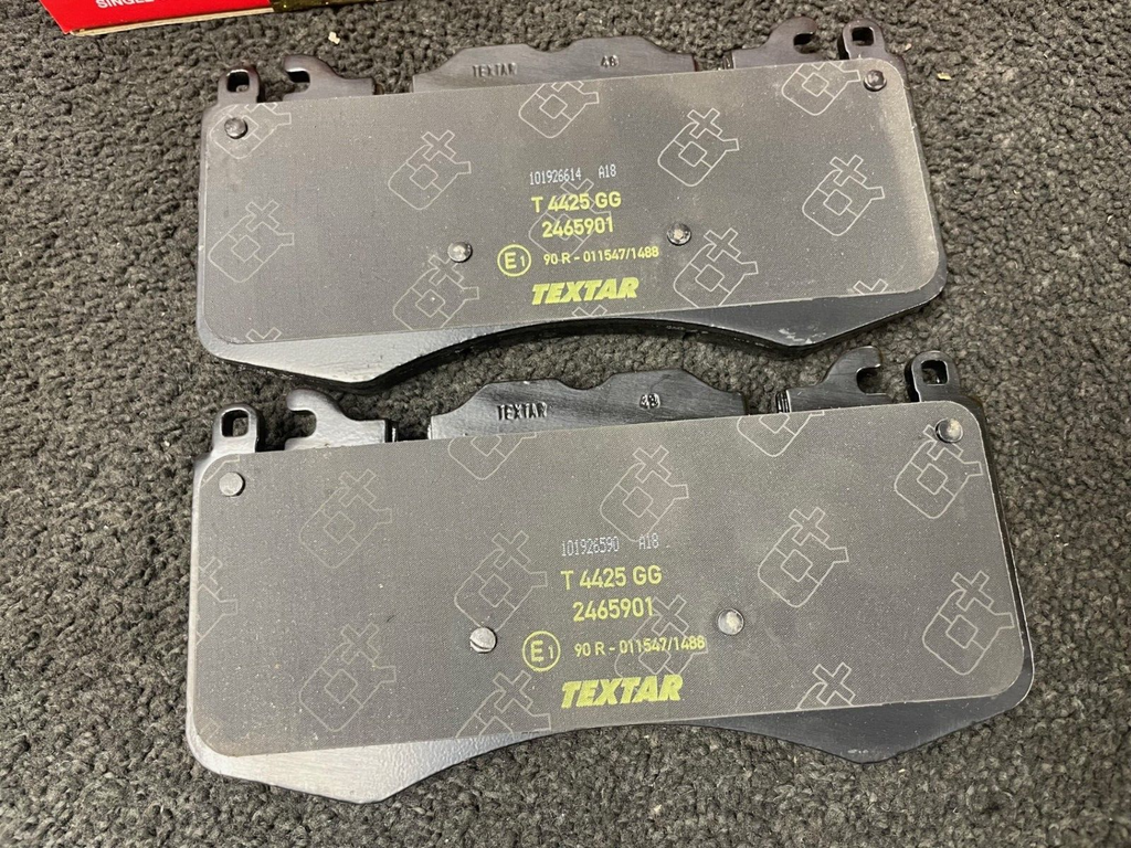 RANGE ROVER SPORT L494 TDV6 TDV8 SD8 5.0 FRONT BRAKE PAD GENUINE TEXTAR + SENSOR
