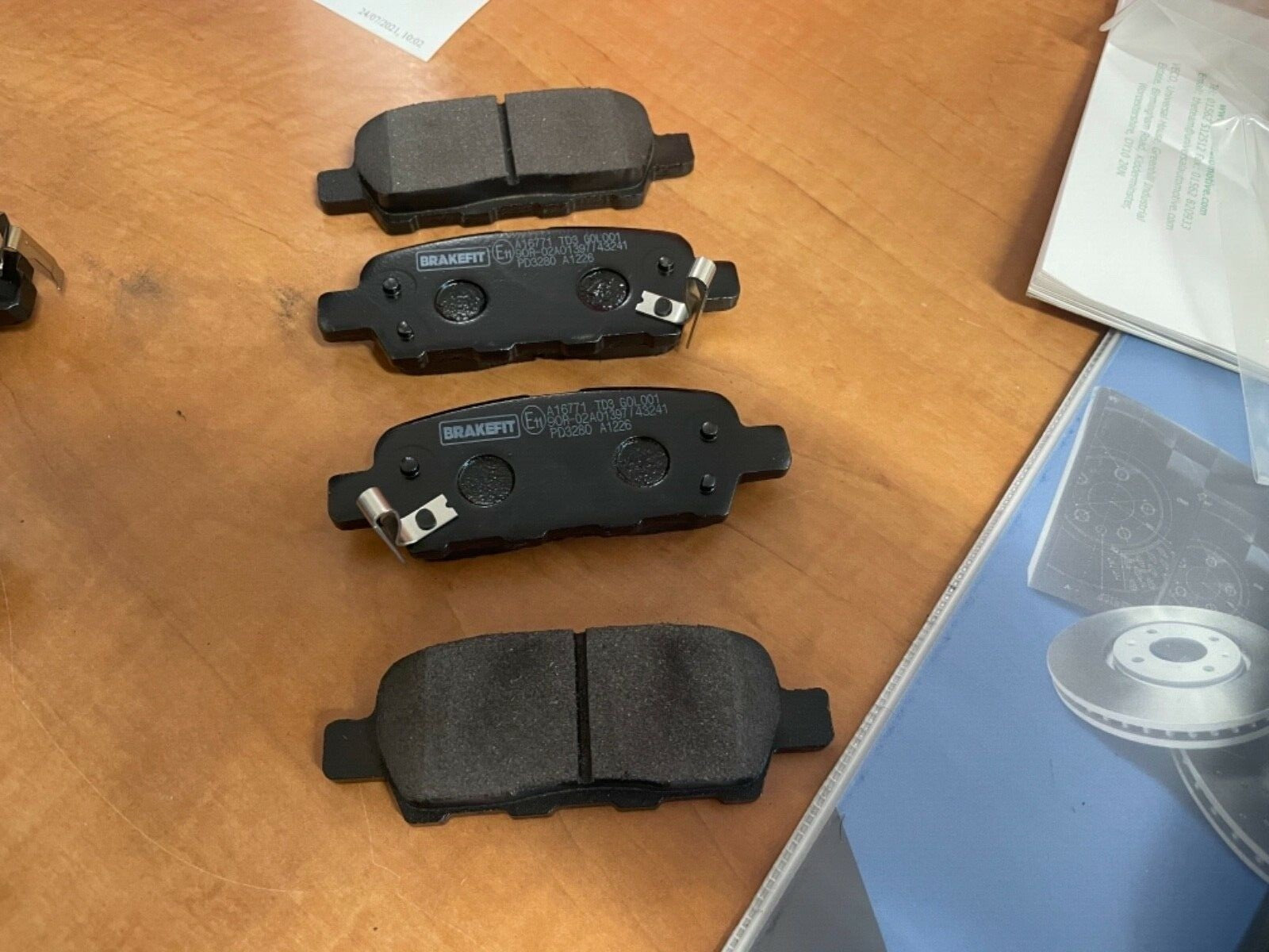 For Nissan - Leaf Electric 2010-2018 Front and Rear Brake Pads 