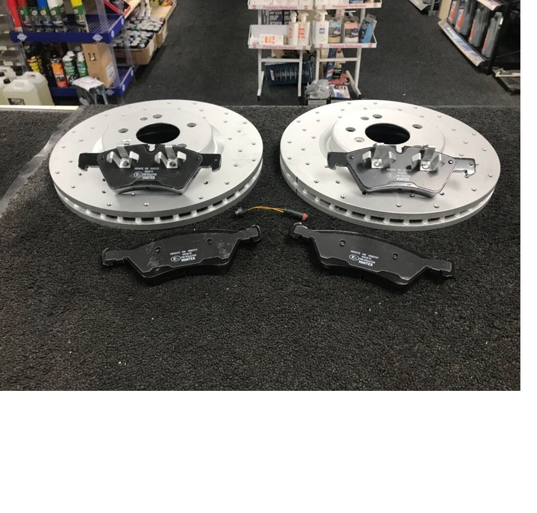 FOR MERCEDES GLE-CLASS GLE 250 D 4MATIC SPORT (MK3 (W166))  FRONT DRILLED DISCS