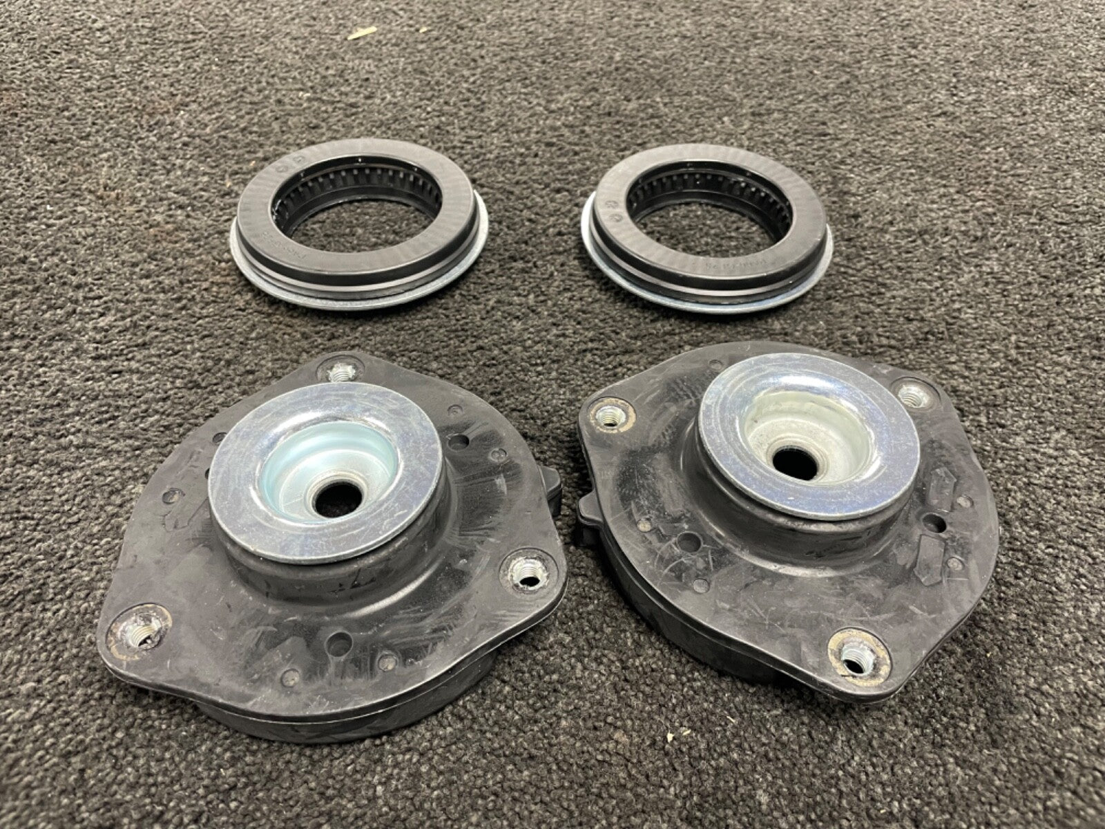 VW GOLF MK5 MK6 PASSAT B6 FRONT SHOCK ABSORBERS SHOCKERS & STRUT TOP MOUNTS