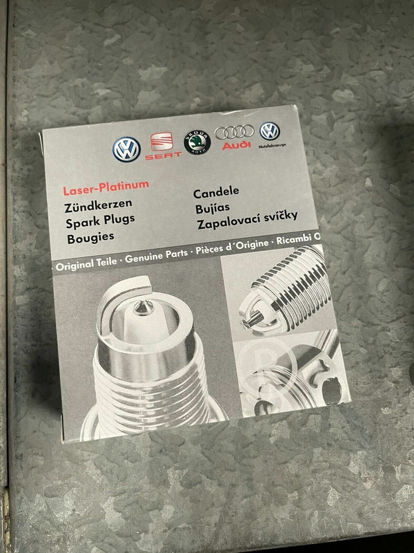 4 GENUINE LONGLIFE SPARK PLUG PFR7S8EG 06H905601A TIGUAN SCIROCCO 1.8 2.0 TFSi