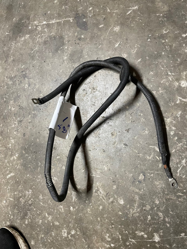 LANDROVER DEFENDER BATTREY FUSE BOX BODY EARTH LEAD CABLE 58"