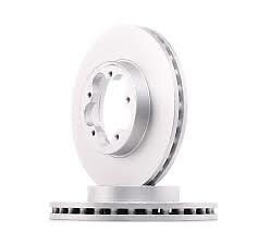 FOR FORD TRANSIT MK7 TDCI 2006-2014 FRONT BRAKE DISCS VENTED 280MM MINTEX