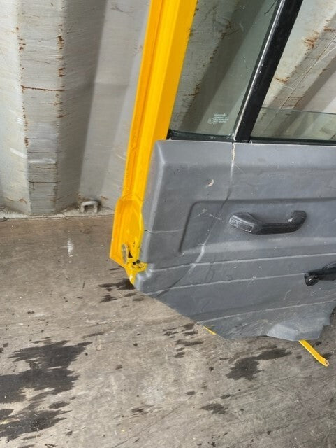 SECOND ROW DOOR NS LH PASSENGER SIDE DOOR LAND ROVER DEFENDER 110 TDI CSW YELLOW
