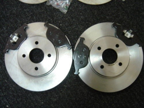 FOR FORD FOCUS ST170 BRAKE DISCS BRAKE PADS MINTEX FULL FRONT SET ORIGNAL MINTEX