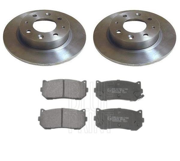 FOR KIA CARENS CLARUS DT SX GSX REAR BRAKE DISCS & PADS