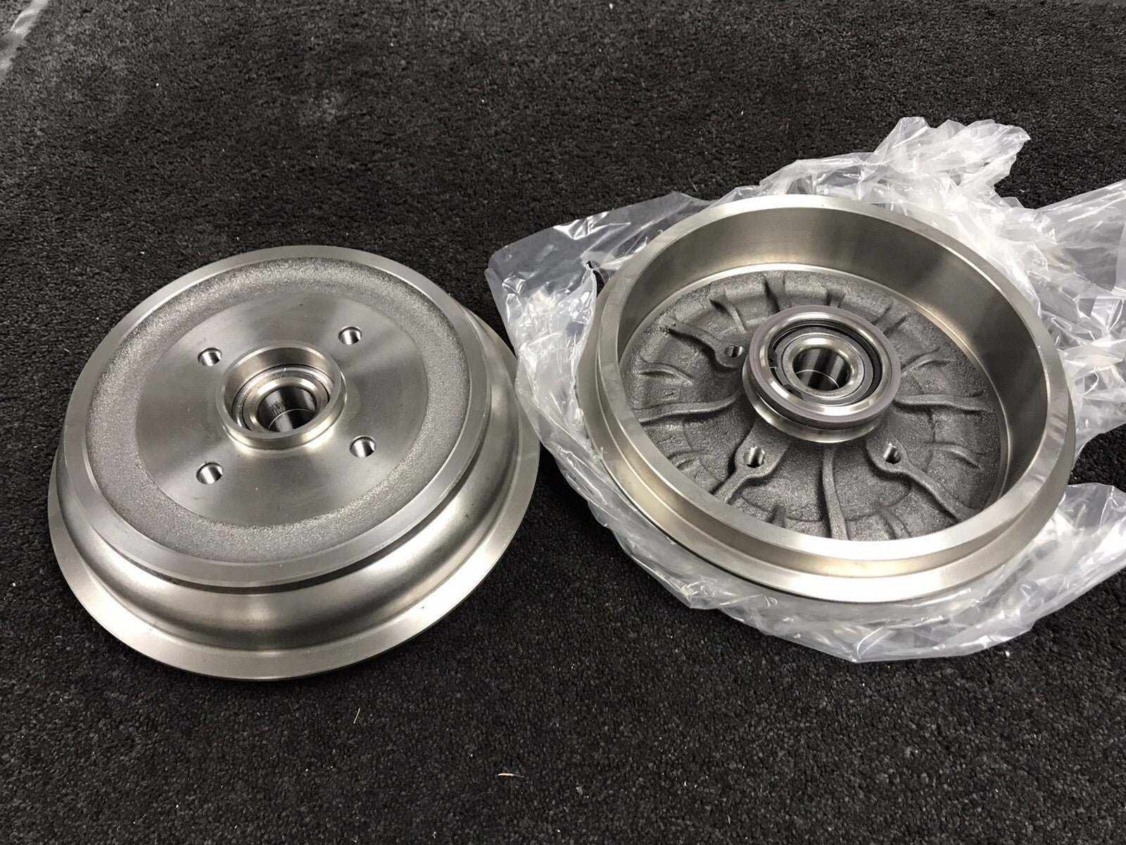 PEUGEOT 207 SW HDi VTi REAR BRAKE DRUM BEARING FITTED BREARING + ABS RING