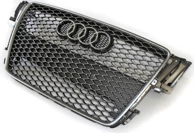 GENUINE AUDI A5 S5 RS5 2010-16 FRONT GRILL 8T0853651DMOJ GUN METAL ALUMINIUM NEW