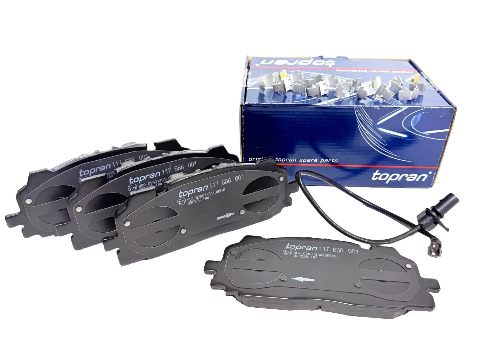 AUDI A8 45 55 60 TDI  2018-24  FRONT BRAKE PADS + SENSORS GERMAN BRAND