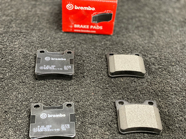 BREMBO BAKE PAD SET FOR PEUGEOT 406 1.8 1.9 2.0 2.1 2.2 607 REAR BRAKE PAD SET